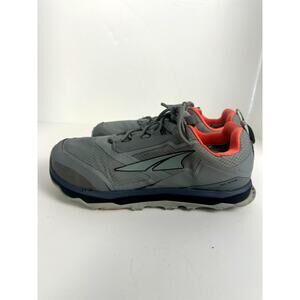 Women's Altra Running Shoes, Gray and Orange Size 8 1/2